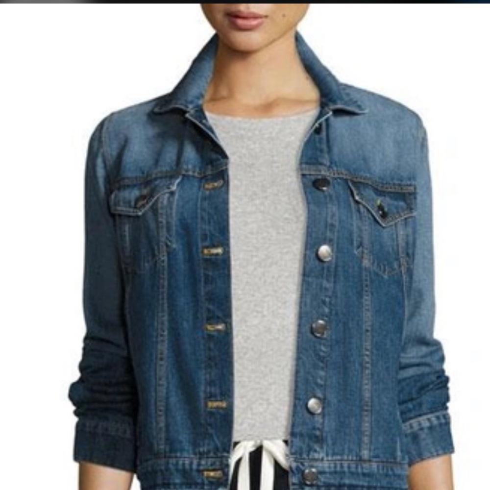 Theory Denim Jacket – Indigo – Size Small